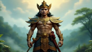 ilustrasi tokoh gatot kaca