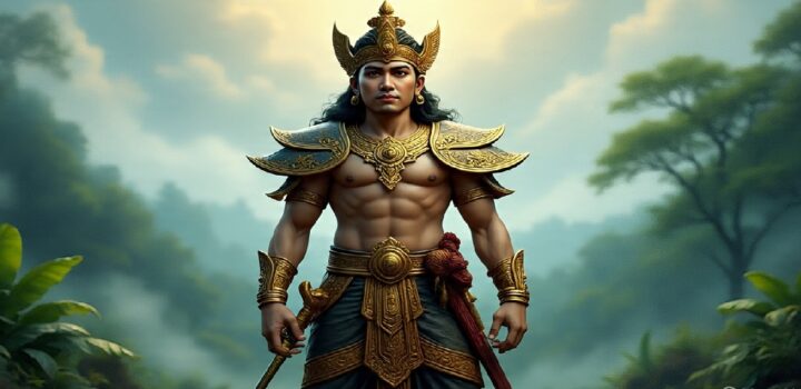 ilustrasi tokoh gatot kaca